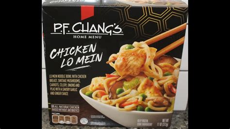 P F Chang S Home Menu Chicken Lo Mein Review Youtube