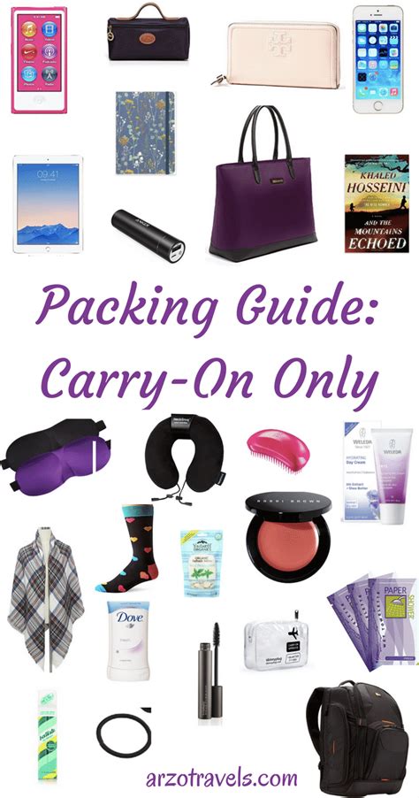 Packing Guide Carry On Essentials Arzo Travels Packing Tips For