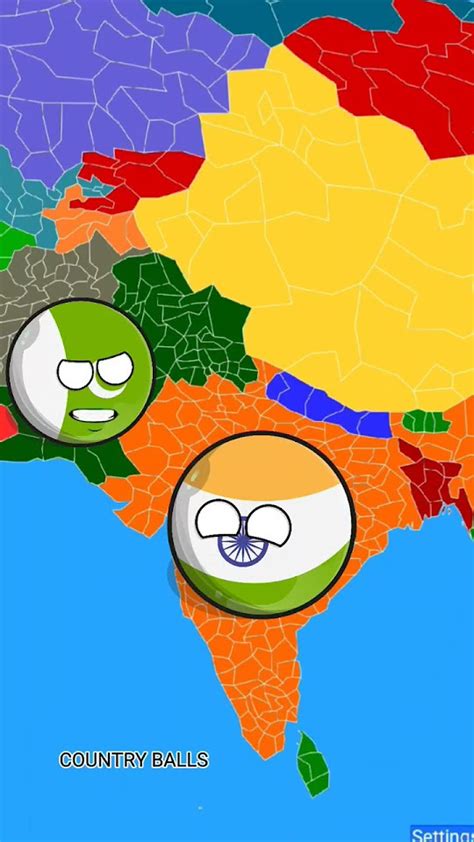 Pakistan Cheats India Countryballs Mapping Viral Shorts Youtube