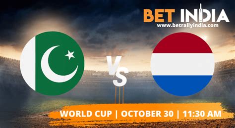 Pakistan Vs Netherlands Betting Tips T20 World Cup 2022