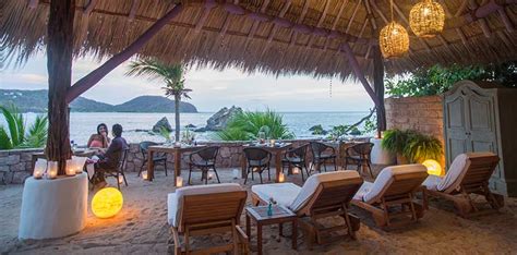 Palapa Luxury Villa Beach Lounge Zihuatanejo Ixtapa Mexico El Ensueno