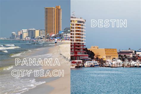 Panama City Beach to Destin Distance