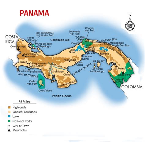 Panama Map Southwind Adventures