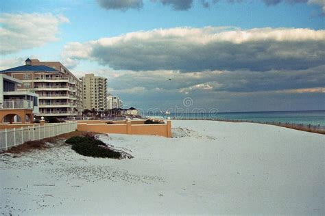 Panorama Beach At The Gulf Of Mexico Destin Florida Editorial Image Image Of Tower American