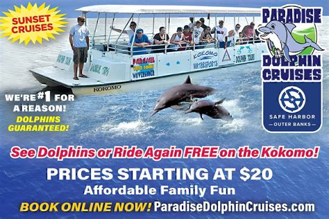 Paradise Dolphin Cruises Outerbanks Com