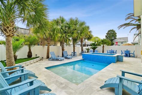 Paradise Palms With Heated Pool And Private Beach Destin Updated