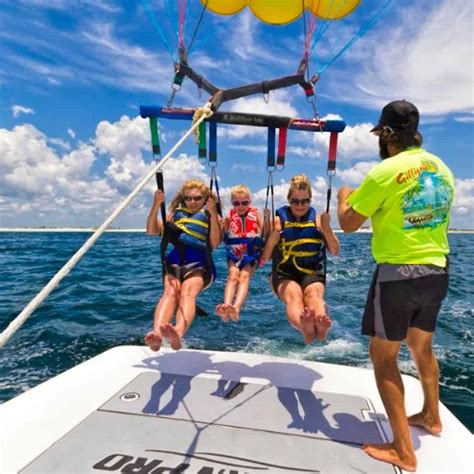 Parasailing Adventure In Destin Tripshock Parasailing Destin Adventure