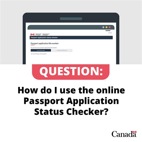 Passport Canada On Twitter 1 Check Your Passport Application Status