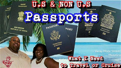 Passport Needed Asap To Travel Do You Need A U S Or Non U S Passport To Take A Cruise Or