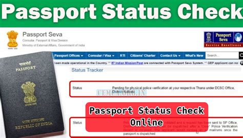 Passport Status Check Online Direct Link Dispatch Amp Delivery Passportindia Gov In