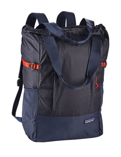 Patagonia Lightweight Travel Tote Pack Smoulder Blue End