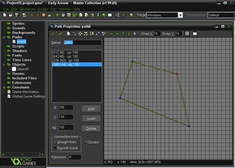 Path Actions In Gamemaker Studio Dummies