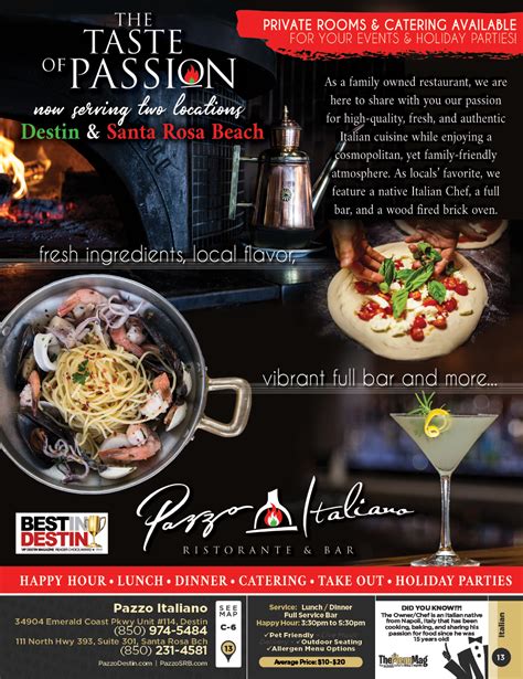 Pazzo Italiano Destin The Menu Mag