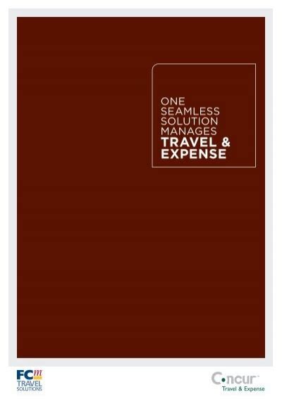 Pdf Concur Travel Amp Expense Blytheco Travel And Expense Made Easy Concur Travel Amp Expense