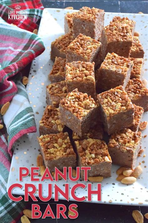 Peanut Crunch Bars Lord Byron S Kitchen