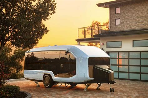 Pebble Flow Self Propelled Electric Rv Trailer Redefining Travel Freedom