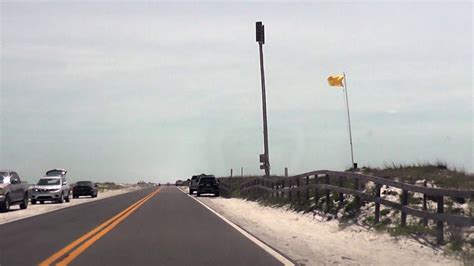 Pensacola Beach Florida Driving Along Route 399 Seafront Youtube