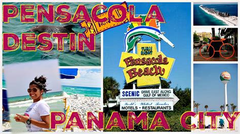 Pensacola Destin Panama City Florida Usa Trip Youtube