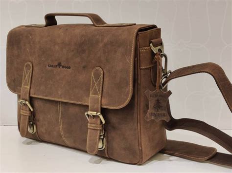 Personalized Laptop Bag For Men Vintage Leather Bag Made In Etsy