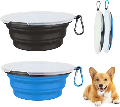 Pet Travel Bowl By Cport Pets9733 Portable Dog Bowl Collaspbile9733 Free Bonus Included