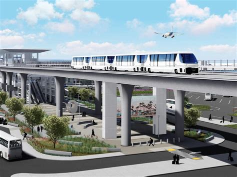 Photos A New Lax Train To Relieve The Airport S Infamous Congestion