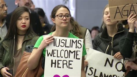 Photos Hundreds Protest At San Francisco International Airport Over