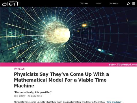 Physicists Say They Ve Come Up With A Mathematical Model For A Viable