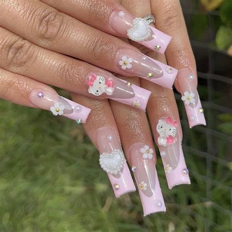 Pictures Of Hello Kitty Nails