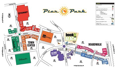 Pier Park Panama City Beach Map Map Of California Coast Cities