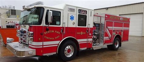 Pierce Enforcer Pumper Delivered To Cobb County Florida