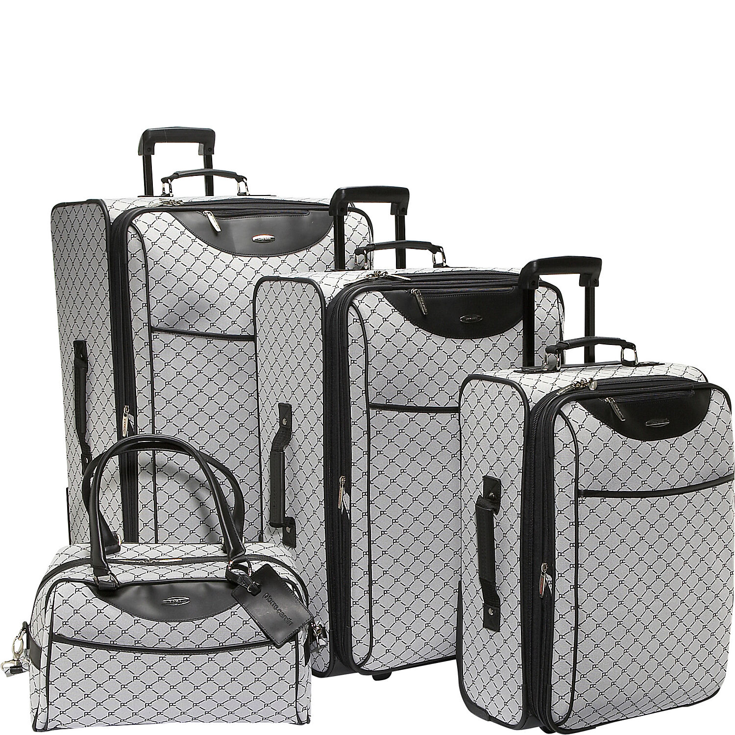 Pierre Cardin Signature 4 Piece Expandable Luggage Set Ebags Com