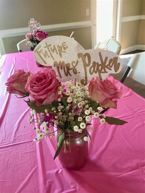 Pin By Destin Barber On Ashlie Rae Cupp Amp 39 S Bridal Shower By Destin Barber Table Decorations