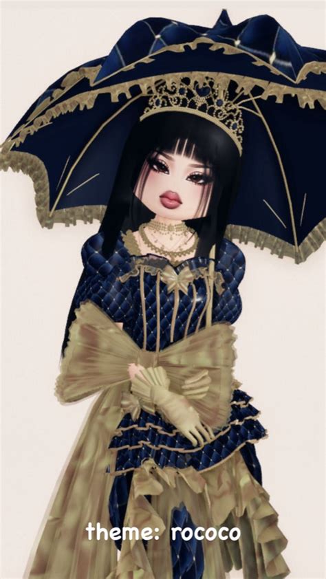 Pin By On Dti Rococo Dress To Impress Aesthetic Roblox