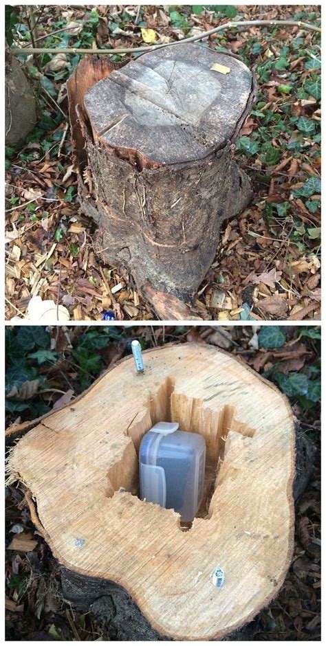 Pin By Sam C On Hiding Spaces Geocaching Containers Geocaching Secret Hiding Places