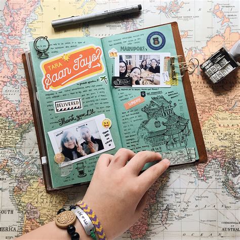 Pin By Tiffany Zamora On Travel Travel Journal Scrapbook Travel