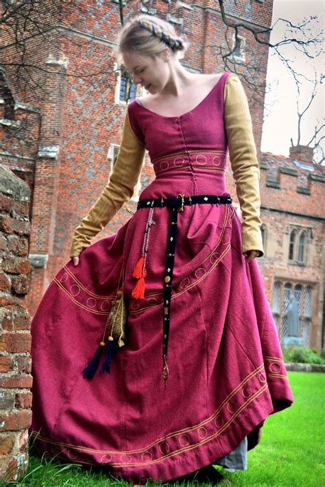 Medieval Pink Traveler Dress