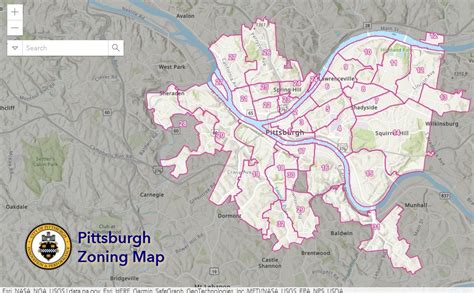 Pittsburgh Zoning Map Wards Details Reviewed Llc