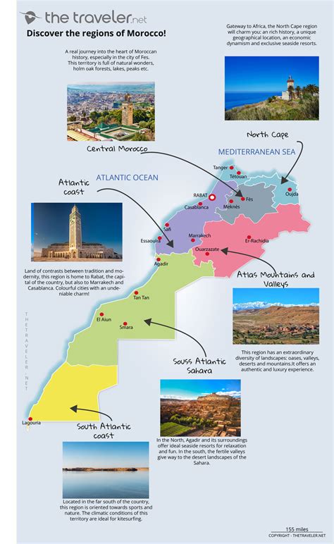 Places To Visit Morocco Tourist Maps And Must See Attractions