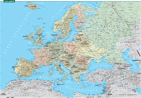 Plan Europe Info Voyage Carte Plan