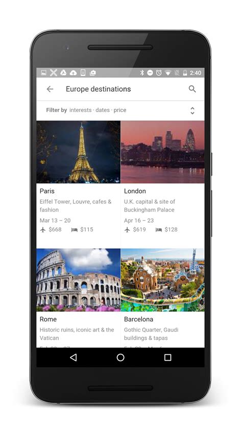 Plan Holidays With Google S New Destinations Feature Techphlie