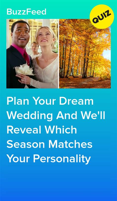 Plan Your Dream Wedding And We Ll Reveal Which Season Matches Your