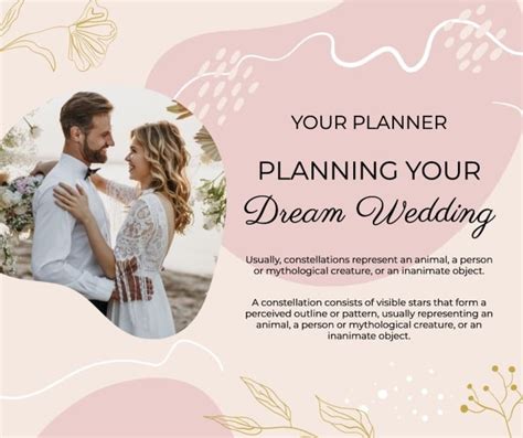 Planning Your Dream Wedding Templates Stencil