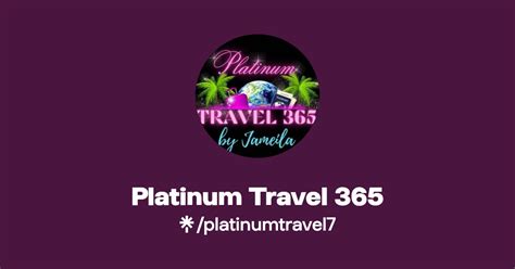 Platinum Travel 365 Twitter Facebook Linktree