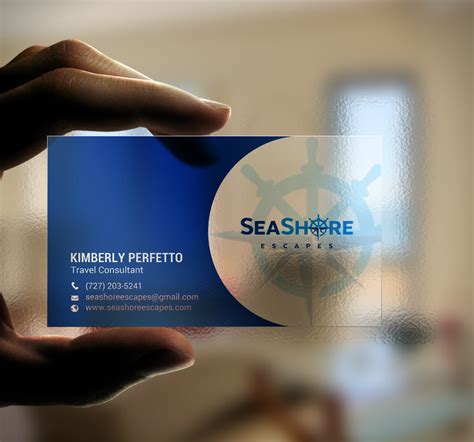 Playful Modern Travel Agent Business Card Design For A Company By