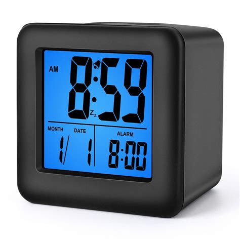 Plumeet Easy Setting Digital Travel Alarm Clock