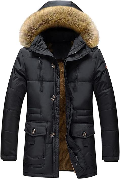 Plus Size Men Amp 39 S Thicken Winter Jacket Big And Tall Men Duck Down Jackets With Fur Hooded Long