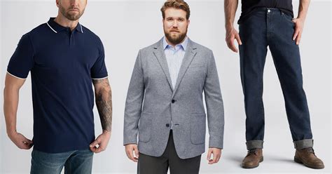 Plus Size Mens Clothing Stores Online