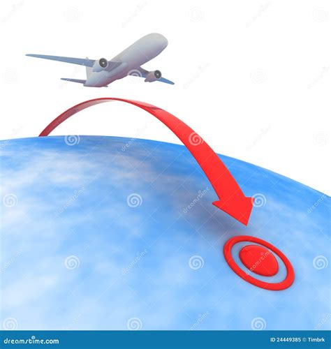 Point Of Destination Royalty Free Stock Photo Image 24449385