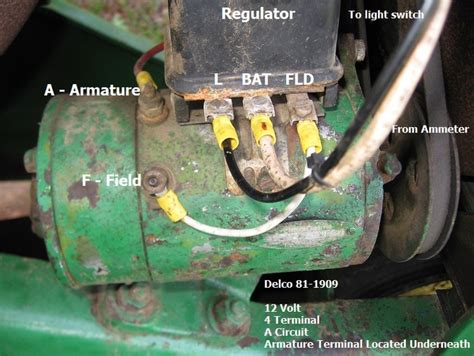 Polarizing 12 Volt Generator O Yesterday Amp 39 S Tractors 550732