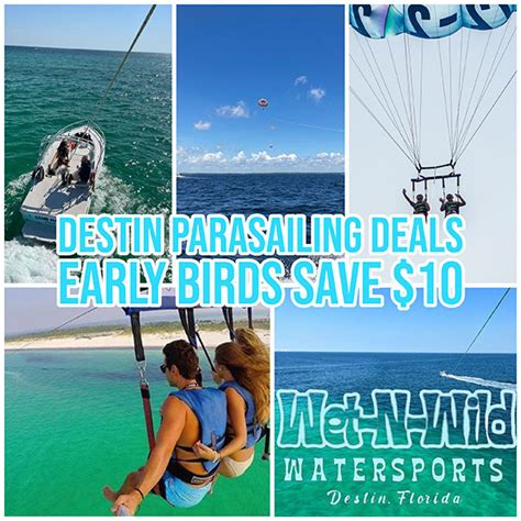 Pontoon Boat Deals Wet N Wild Watersports Deals On Parasailing